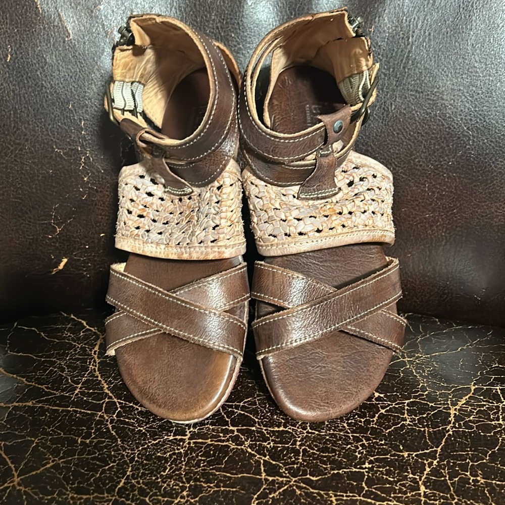 Bed Stu Capriana. Used but a lot of life left in these sandals.